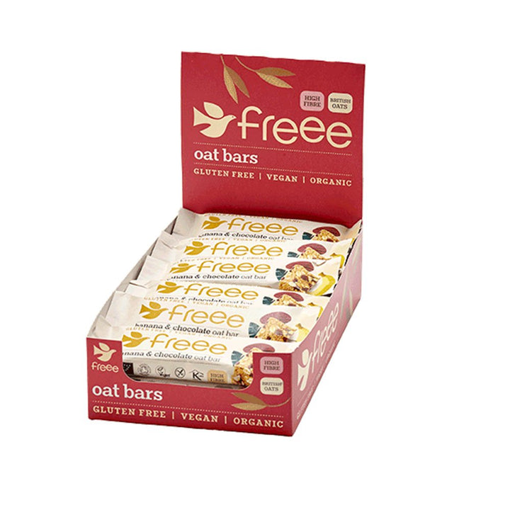 DOVES FARM Organic Multipack Banana & Chocolate Oat Bars