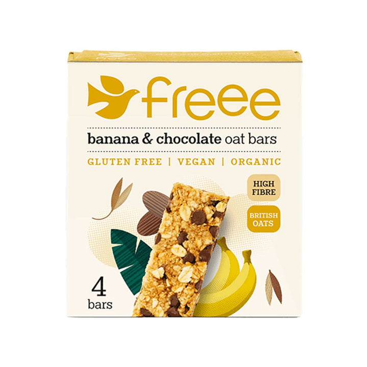 DOVES FARM Organic Multipack Banana & Chocolate Oat Bars