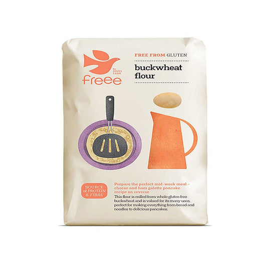 DOVES Wholegrain Buckwheat Flour Gluten Free 1kg