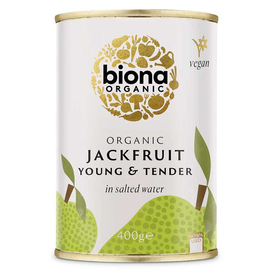 BIONA Jackfruit (young chunks) in salted water 400g