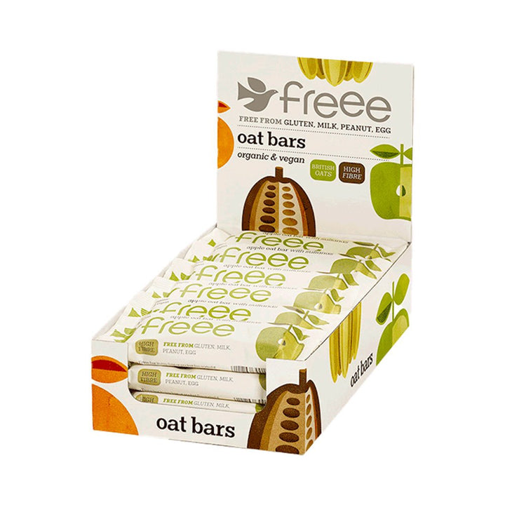 DOVES FARM Organic Multipack Apricot Oat Bar with Chia