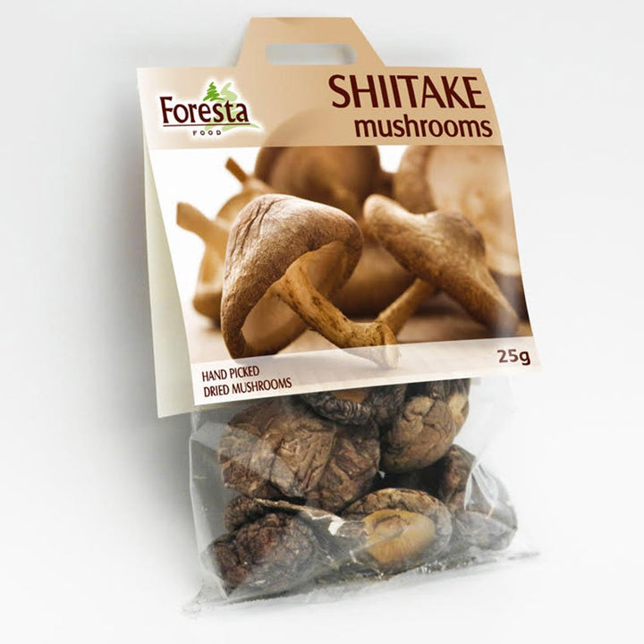 FORESTA Shiitake Dried Wild Mushrooms 25g
