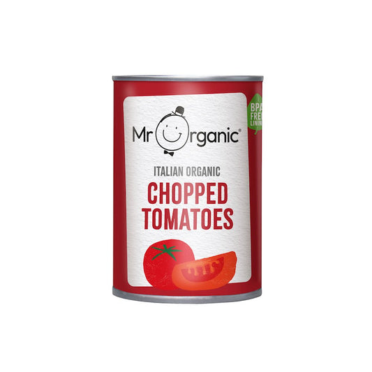 MR ORGANIC Chopped Tomatoes - BPA-free 400g