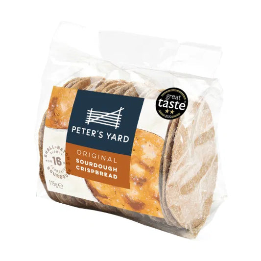 PETER`S YARD Artisan Sourdough Crispbread Standard in Bag Crackers 175g