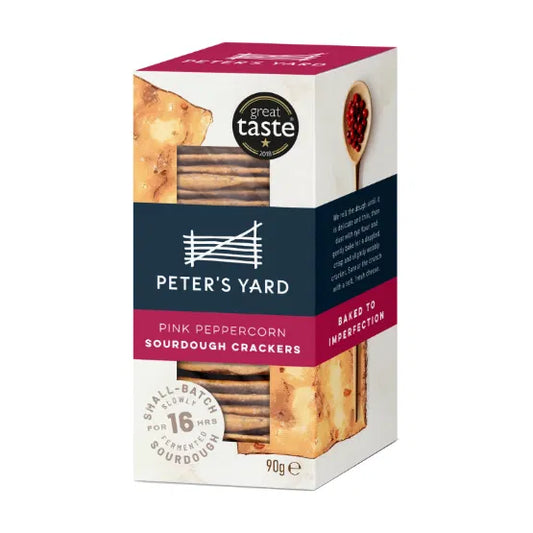PETER`S YARD Sourdough Pink Peppercorn Crackers 90g