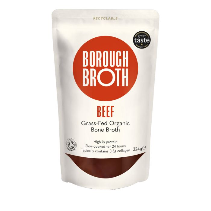 Borough Broth - Grass Fed Organic Beef Bone Broth
