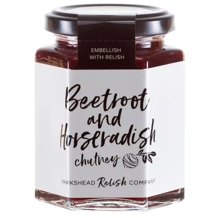HAWKSHEAD RELISH Beetroot and horseradish Chutney 205g