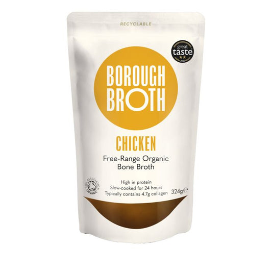 Borough Broth - Free Range Organic Chicken Bone Broth