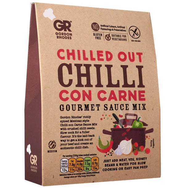 GORDON RHODES Chilli Con Carne Gourmet Sauce Mix 75g