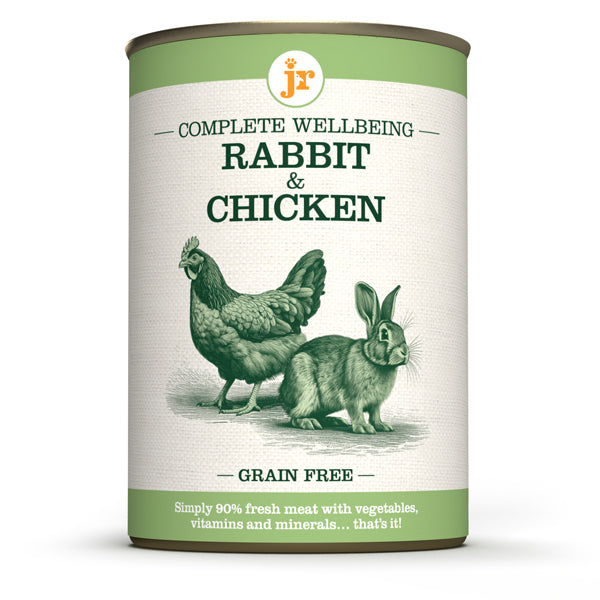 JR PETS  Complete Wellbeing Rabbit & Chicken 400g