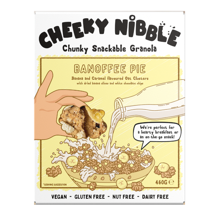 Cheeky Nibble - Banoffee Pie Granola 460g