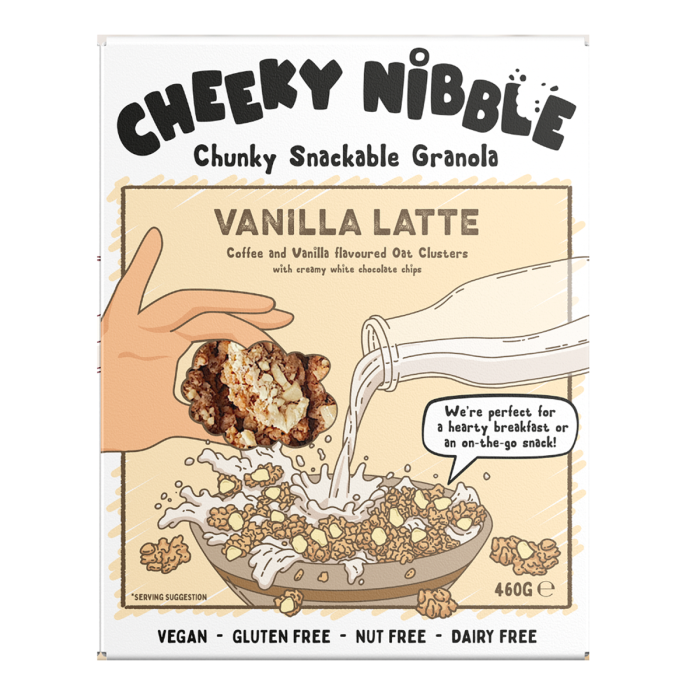 Cheeky Nibble - Vanilla Latte Granola 460g