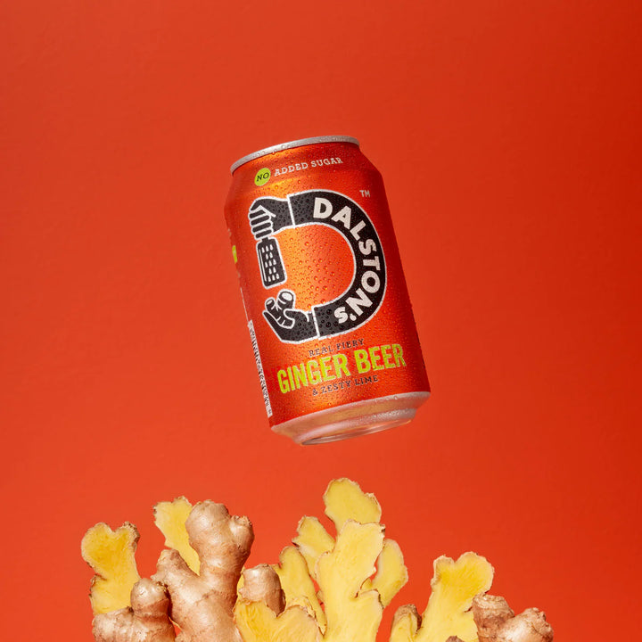 DALSTONS Fiery Ginger Beer with Zesty Lime 330ml