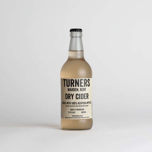 TURNERS Dry Sparkling Cider 500ml