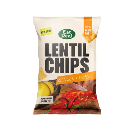 EAT REAL Hummus Chips Chilli & Lemon 110g