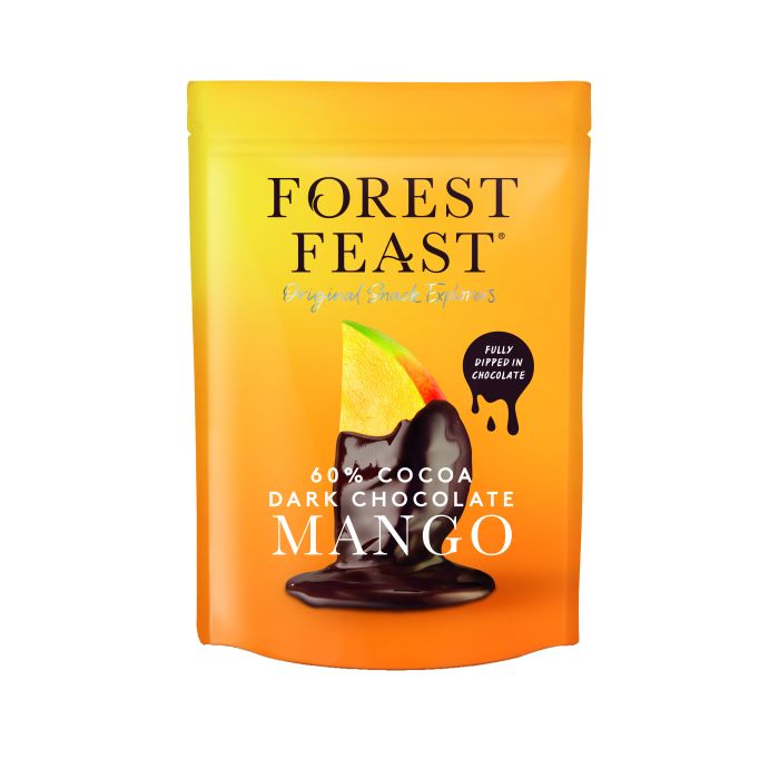 FOREST FEAST 60% Cocoa Dark Chocolate Mango 100g