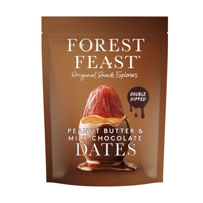 FOREST FEAST Milk Chocolate Peanut Butter Dates 140g