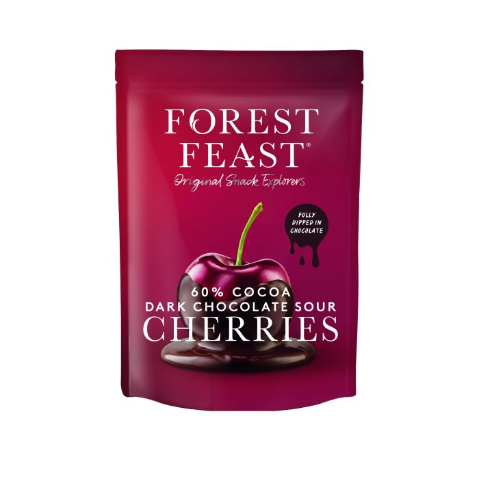 FOREST FEAST - Dark Chocolate Sour Cherries 120g