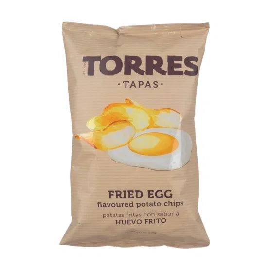 TORRES Fried Egg Flavoured Crisps 125g