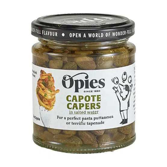 OPIES Gluten Free Capers in Salted Water 180g