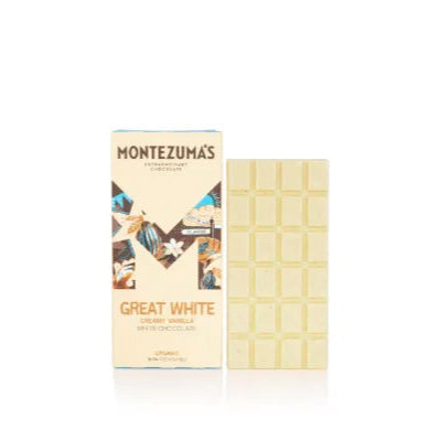 MONTEZUMAS Great White -Creamy  White Chocolate Bar 90g
