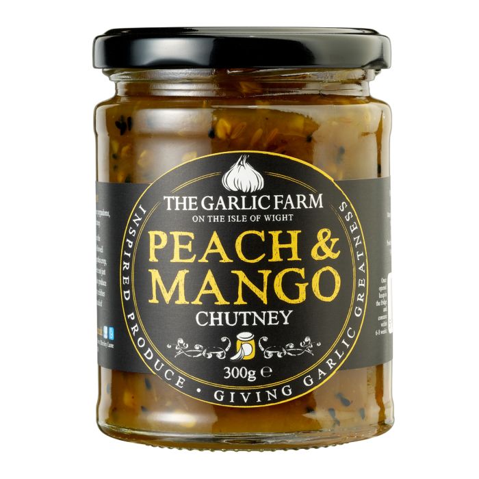 GARLIC FARM Peach Mango Chutney 300g