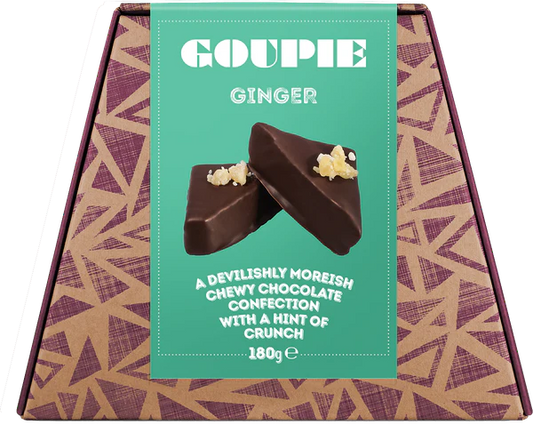Goupie Ginger Chocolate 180g