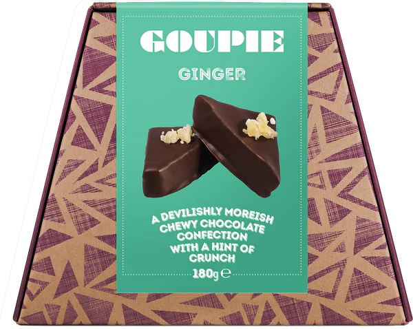 Goupie Ginger Chocolate 180g
