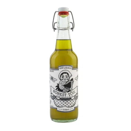 HONEST TOIL Virgin Olive Oil Bottle 500ml