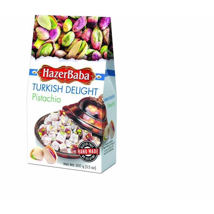 HAZER BABA Pistachio Turkish Delight 100g
