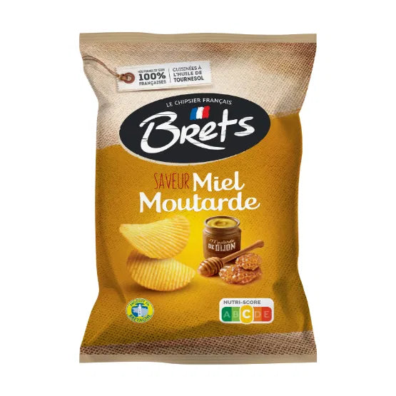 BRETS Honey & Mustard Potato Crisp 125g