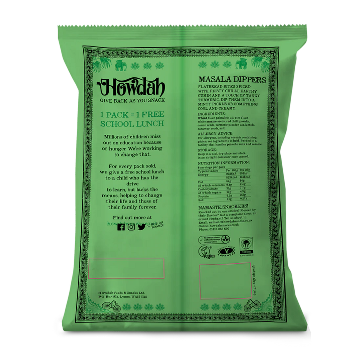 HOWDAH Masala Dippers 135g