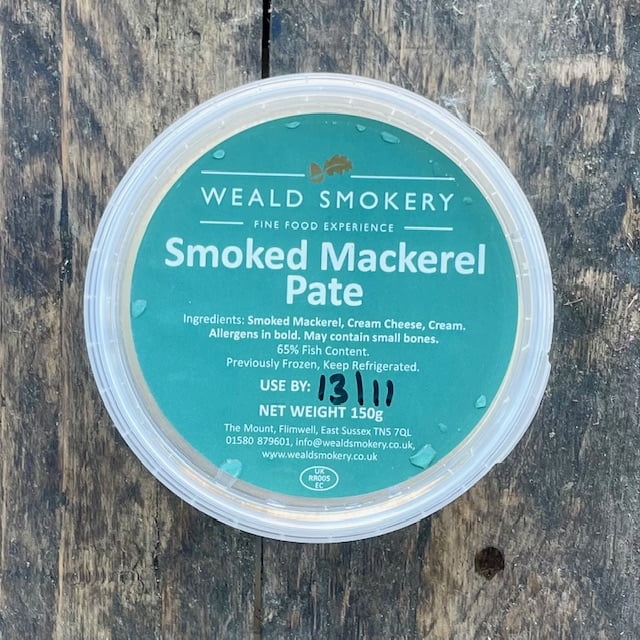 Weald Smokery Smoked Mackerel Pate 150g