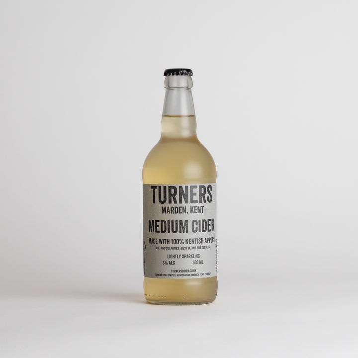 TURNERS Medium Sparkling Cider 500ml