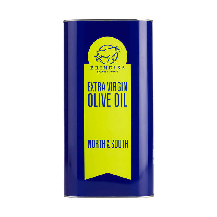 BRINDISA North & South Extra Virgin Olive Oil 1 Litre Tin