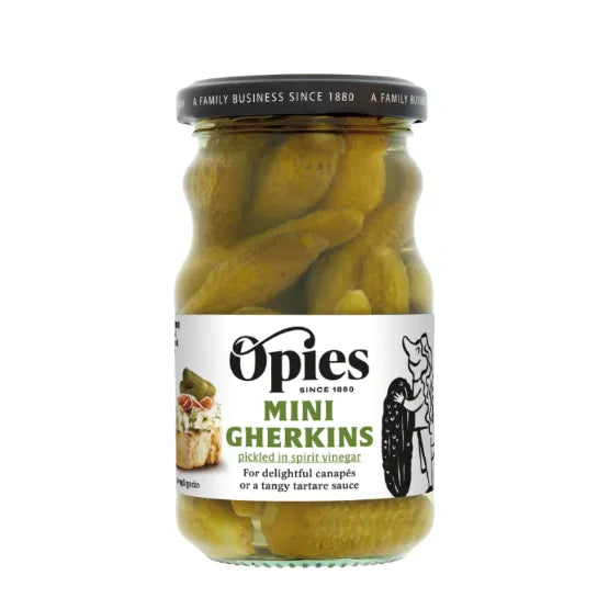OPIES Cocktail gherkins 227g