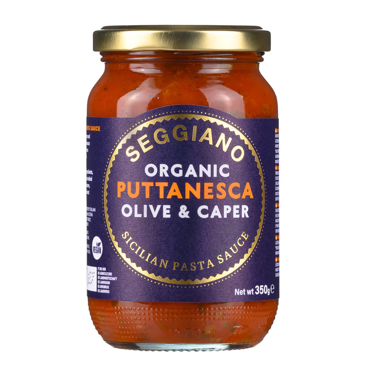 SEGGIANO Organic Puttanesca Pasta Sauce