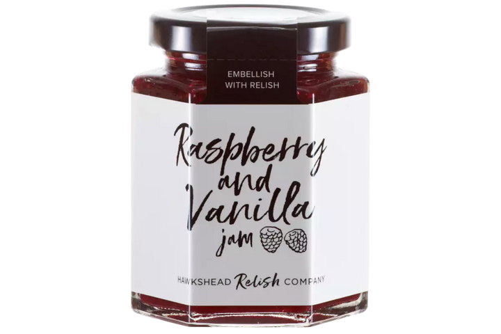 HAAWKSHEAD RELISH Raspberry and Vanilla Jam