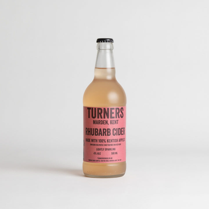 TURNERS Rhubarb Sparkling Cider 500ml