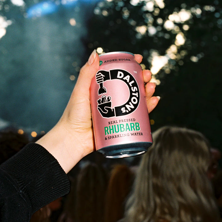 DALSTONS Real Sparkling Rhubarb 330ml