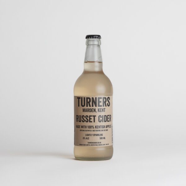 TURNERS Russet Sparkling  Cider 500ml