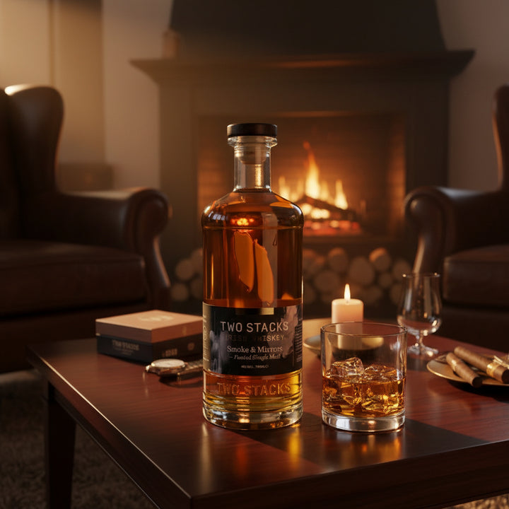 TWO STACKS Smoked & Mirrors Whisky 70cl