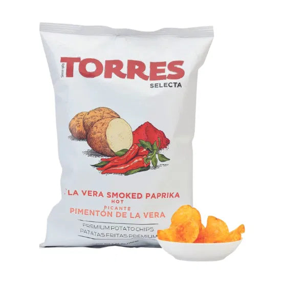 Torres Potato Chips de La Vera Hot Smoked Paprika 150g