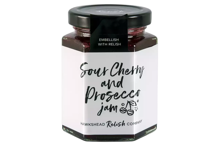 HAWKSHEAD RELISH Sour Cherry and Prosecco Jam 220g