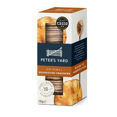 PETER`S YARD Artisan Sourdough Mini Crackers 90g