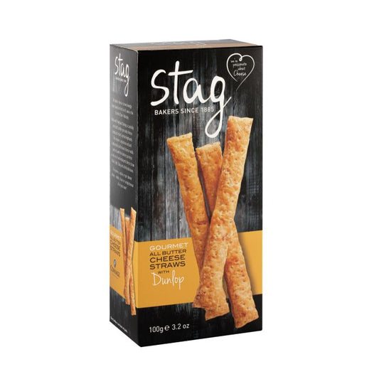 Stag Bakeries - Cheese Straws with Dunlop Cheese 100g