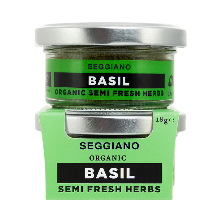Seggiano Organic Semi Fresh Basil 18g