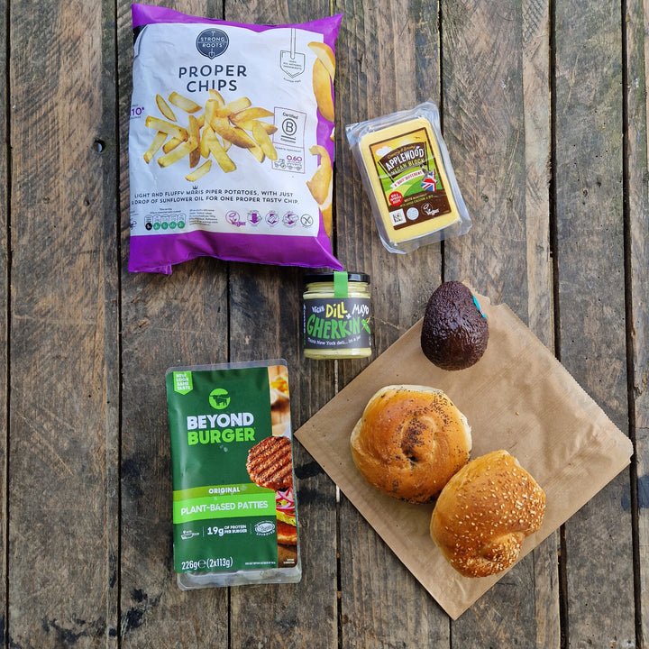 The Vegan Burger Box for Two