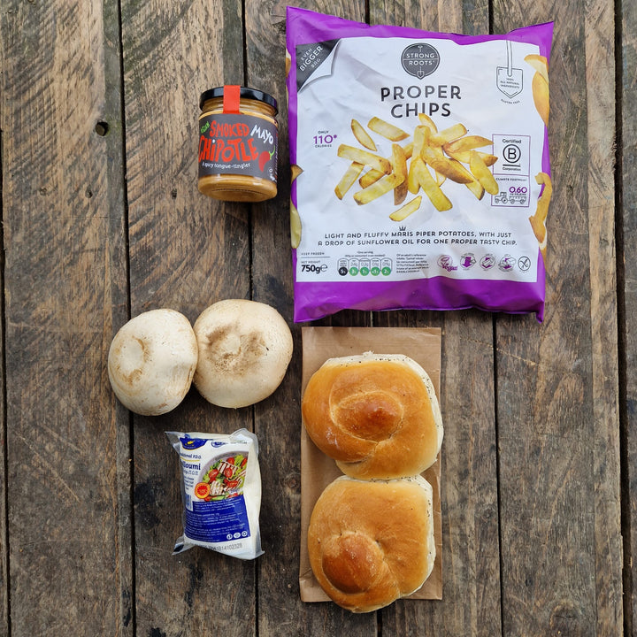 The Veggie Burger Box for Two