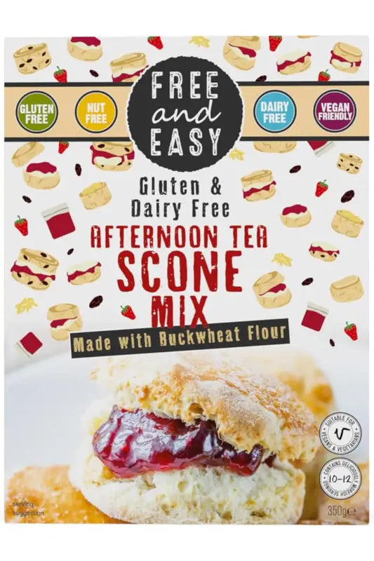 FREE & EASY Afternoon Tea Scone Mix 350g